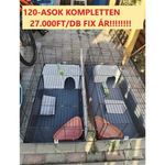 NYÚL KETREC NYÚLKETREC TENGERIMALAC KETREC 120-AS KOMPLETTEN ELADÓ fotó
