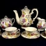 ÁLOMSZÉP PILLANGÓ MINTÁS ZSOLNAY PORCELÁN KÁVÉS KÉSZLET !!! fotó