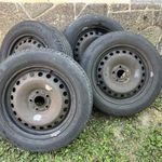 4 db Ford 5x108 R16 lemezfelni Barum nyári gumival - jó állapotban fotó