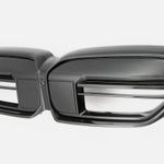 BMW G30 G31 facelift ( 5-ös ) díszrács vese lakk fekete vízszintes rács fotó
