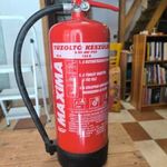 Maxima 6 kg-os tűzoltó készélék, poroltó. Sosem haszált. fotó
