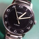 ZARJA ZARIA RETRO FÉRFI RÉGI KARÓRA OROSZ SZOVJET KÉZIHÚZÓS 15 KÖVES SZERKEZET fotó