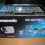 Panasonic NV-GS70 mini-DV videokamera PAL+tartozékok+új akkumlátor+sd kártya fotó