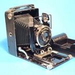 Voigtlander Bergheil 6x9 fényképezőgép Zöld deluxe fotó
