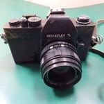 X REVUEFLEX TL FÉNYKÉPEZŐGÉP REVUENON 50 MM OBJEKTÍVVEL RETRO RÉGI FILMES fotó
