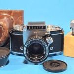 Exakta Varex IIb fényképezőgép isco westrocolor 50mm fotó