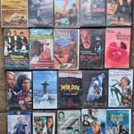 Eredeti vhs kazetta csomag-nagytokos kiadások fotó