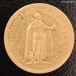 10 arany korona 1893 Ferenc József Körmöcbánya fotó