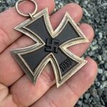 WWII német vaskereszt jelzetlen 100% eredeti fotó
