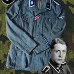 Waffen-SS altiszti M40 zubbony repro, 3. , ,Totenkopf” hadosztály fotó