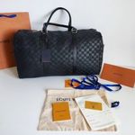 Louis Vuitton Utazótáska, Edzőterem, Hétvégi Táska, Bőr, Franciaország fotó
