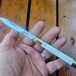 Faragó szalonnázó csiszolt agancs panelekkel bicska, kés, zsebkés fotó