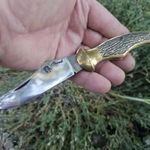 Szivel Csaba fejesgörbe bicska, kés, zsebkés fotó