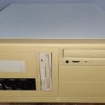 RETRO PC alkatrész - HÁZ GÉPHÁZ - AT TÁP - LED kijelző - fekvő - ALBACOMP fotó