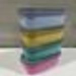 Tupperware színes Mindent bele tál szett 4db ÚJ fotó