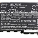 Helyettesítő laptop akku HP Pavilion X2 12-b020nr 12 col fotó