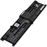 MSI Creator M16 HX C14VEG helyettesítő laptop akku 15, 48V 4000mAh 62Wh Li-Polymer fotó