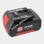 Eredeti akku Bosch akkus ütvefúrócsavarozó GSB 18 VE-2-LI 4000mAh fotó