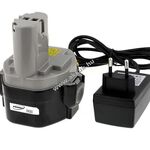 Helyettesítő akku Makita akkus rádióhoz-lámpa ML141 Li-Ion +töltő 2000mAh fotó