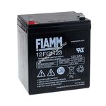 Ólom akku 12V 5Ah FIAMM típus FGH20502 F2 csatlakozó nagy kisütőáram fotó