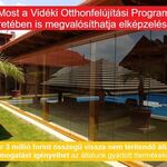 Lapozható üvegfal gyártása és beépítése fotó