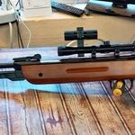 RazorGun 4, 5mm-es gázrugós (Nitron) alsókaros légpuska szettben eladó! fotó