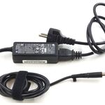 Eredeti használt HP laptop töltő 7.4x5.0 mm center-pin csatlakozóval 45W + tápkábel HSTNN-DA40 fotó