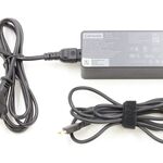 Gyári Lenovo laptop töltő 65W USB-C csatlakozóval + tápkábel (használt) fotó