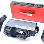 Lenovo ThinkPad USB-C Dock (40AS) használt dokkoló + 90W töltő +USB-C kábel fotó