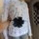 fekete virágszirom kiegészítő blúzokhoz, vagy övnek is jó Dusid 0826 fotó