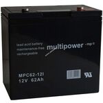 Ólom akku Multipower elektromos kerekesszék Invacare New Nutron P9000XD1 (ciklusálló, ciklikus) fotó