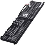 Helyettesítő akku MSI típus BTY-M6M fotó