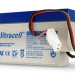 Ultracell UL UL0.8-12 12V 0, 8Ah AMP csatlakozó VRLA ólom akku fotó
