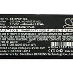 Helyettesítő vezetéknélküli telefon akku NEC PS111 fotó