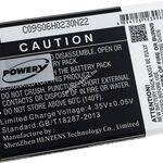 Helyettesítő okostelefon akku Asus X013DB fotó