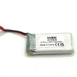 Helyettesítő modell akku Li-Po, 3.7V, 700mAh, csatlakozó mini JST - Kiárusítás fotó