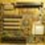 Socket7 Pentium1-es AGP(!) lap + AMDK6-2 + SD RAM fotó