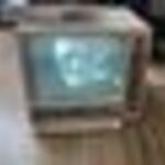 Grundig Minerva 9"-os fekete fehér zártláncú CCTV megfigyelő monitor tv retro 80-as évek fotó