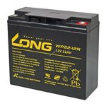Kung Long kerekesszék ólom akku Invacare Lynx SX-3 12V 22Ah fotó