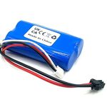 Helyettesítő modell / RC Akku 7.4V, Li-Ion, 1500mAh, SM-2P-csatlakozó 72x37x19mm fotó