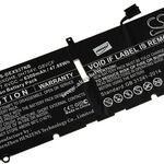 Helyettesítő laptop akku Dell XPS 13 2018 fotó