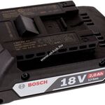 Eredeti Bosch akku 18V 2000mAh betolható akkuegység típus 2 607 336 906 fotó
