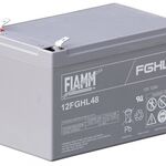 Ólom akku 12V 12Ah FIAMM típus 12FGHL48 F2 nagy kisütőáram FV0 tűzálló ház (élettartam 10év) fotó