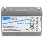 Exide Dryfit A504/3, 5S 4V 3500mAh akku AGM ólom-zselés fotó